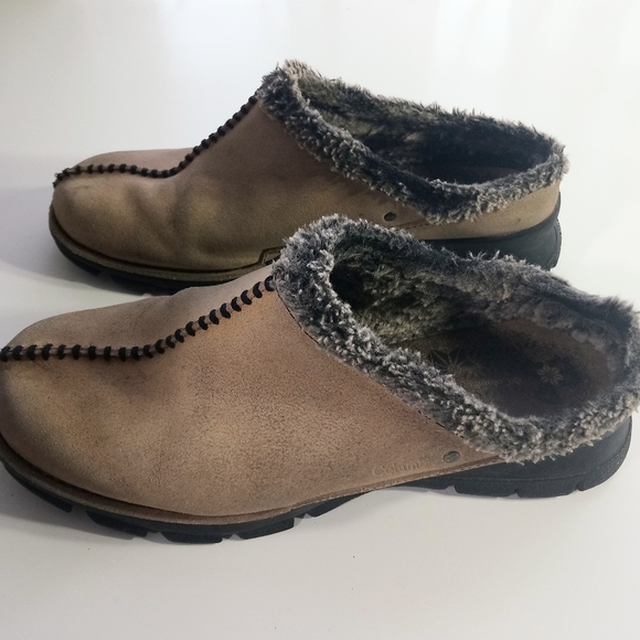 Columbia Cortina Suede Mule/Clogs Tan Size 9.5 - Picture 3 of 9